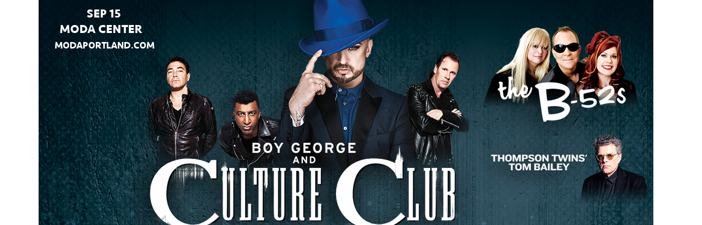 Boy George, Culture Club & The B-52s at Moda Center tickets Boy George, Culture Club & The B-52s at Moda Center