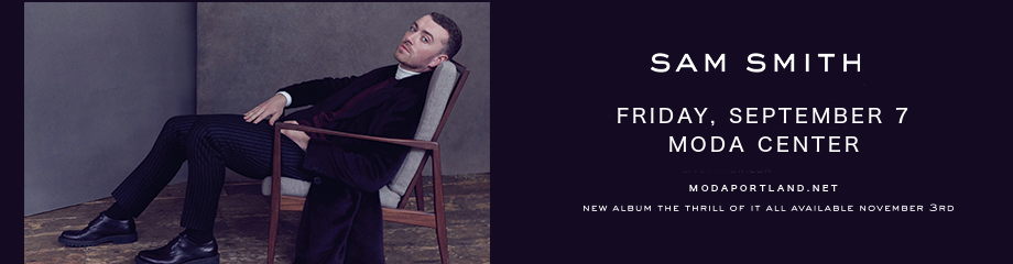 Sam Smith at Moda Center tickets Sam Smith at Moda Center