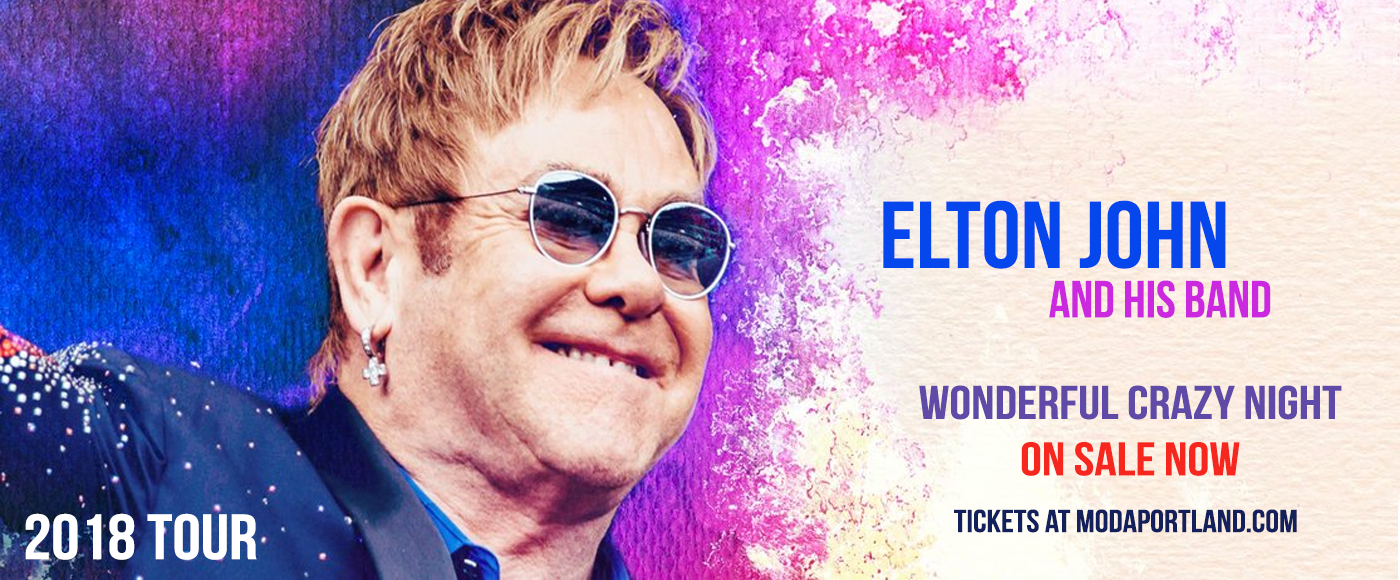 Elton John at Moda Center