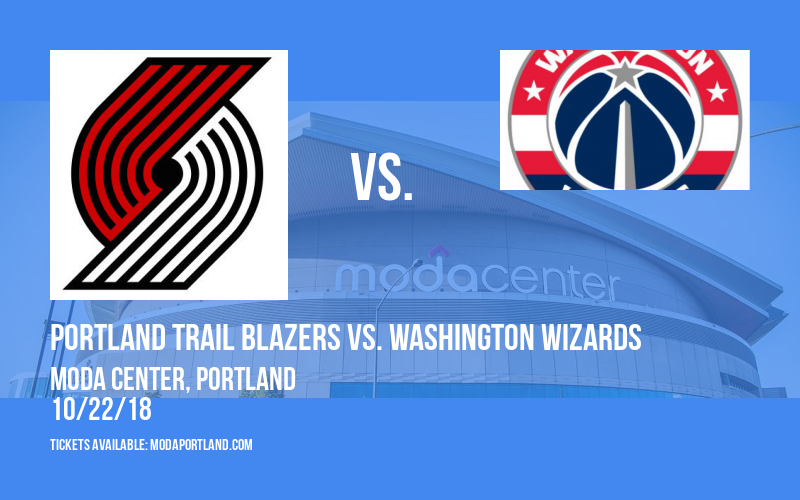 Portland Trail Blazers vs. Washington Wizards at Moda Center tickets Portland Trail Blazers vs. Washington Wizards at Moda Center