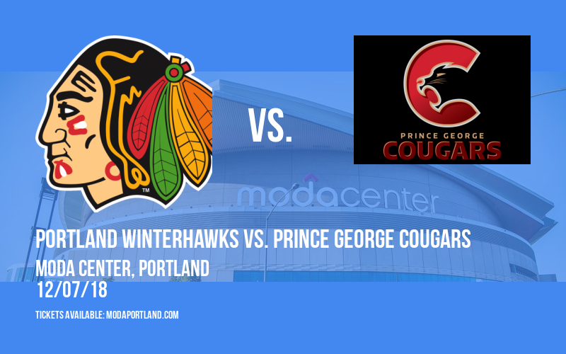 Portland Winterhawks vs. Prince George Cougars at Moda Center tickets Portland Winterhawks vs. Prince George Cougars at Moda Center