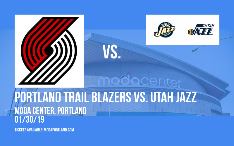 Portland Trail Blazers vs. Utah Jazz at Moda Center tickets Portland Trail Blazers vs. Utah Jazz at Moda Center