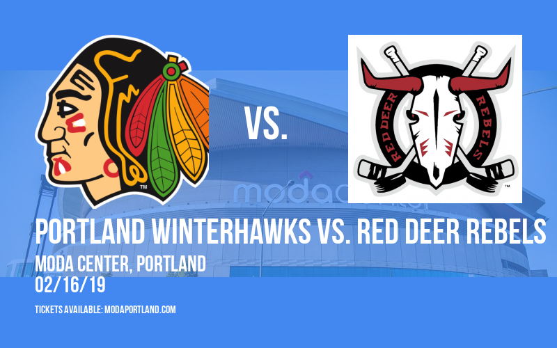 Portland Winterhawks vs. Red Deer Rebels at Moda Center tickets Portland Winterhawks vs. Red Deer Rebels at Moda Center