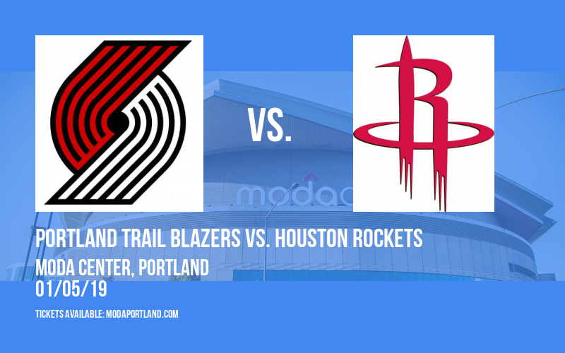 Portland Trail Blazers vs. Houston Rockets at Moda Center tickets Portland Trail Blazers vs. Houston Rockets at Moda Center
