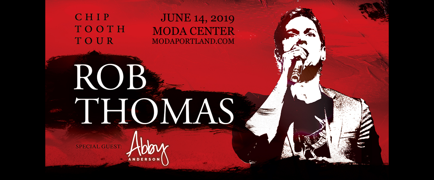 Rob Thomas at Moda Center tickets Rob Thomas at Moda Center