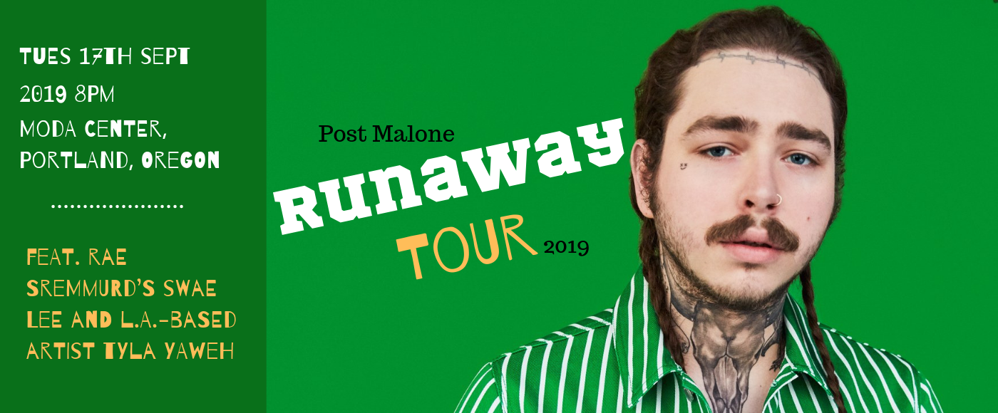 Post Malone at Moda Center