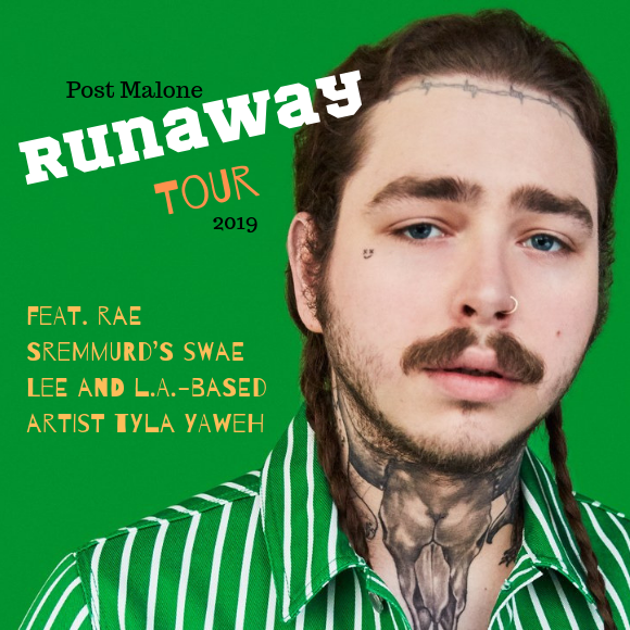 Post Malone at Moda Center