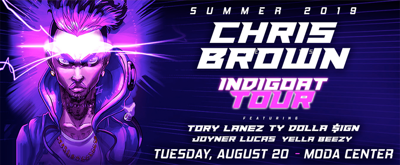 Chris Brown, Tory Lanez, Ty Dolla Sign & Joyner Lucas at Moda Center tickets Chris Brown, Tory Lanez, Ty Dolla Sign & Joyner Lucas at Moda Center