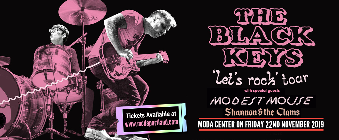 The Black Keys, Modest Mouse & Shannon and the Clams at Moda Center tickets The Black Keys, Modest Mouse & Shannon and the Clams at Moda Center