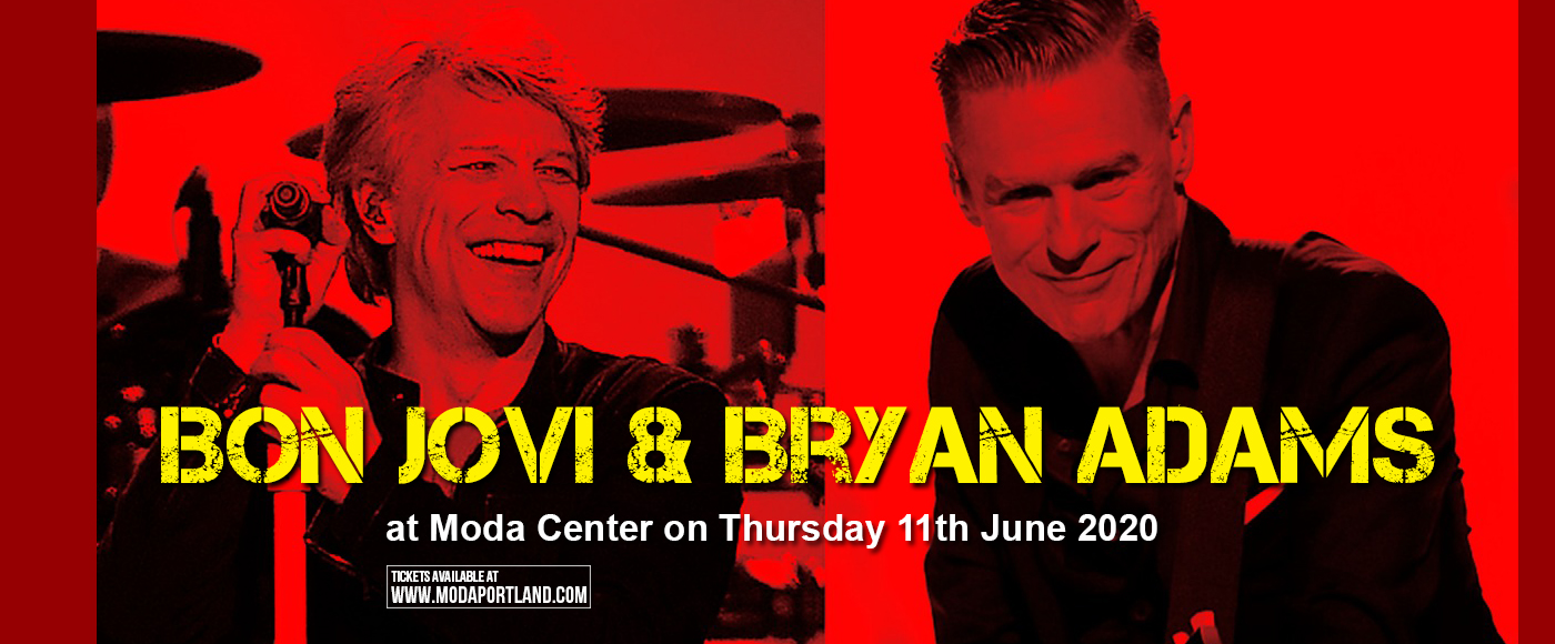 Bon Jovi & Bryan Adams at Moda Center tickets Bon Jovi & Bryan Adams at Moda Center