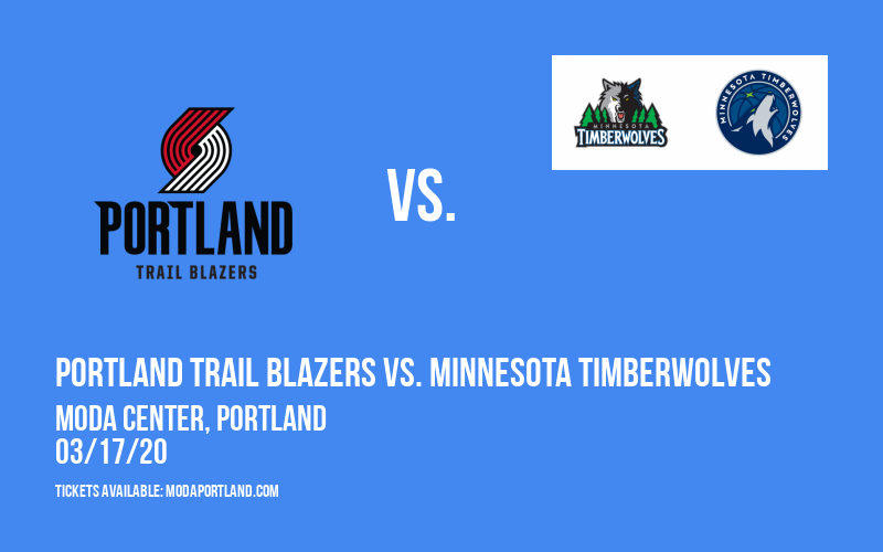 Portland Trail Blazers vs. Minnesota Timberwolves at Moda Center tickets Portland Trail Blazers vs. Minnesota Timberwolves at Moda Center