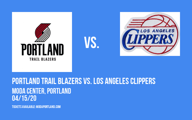 Portland Trail Blazers vs. Los Angeles Clippers at Moda Center tickets Portland Trail Blazers vs. Los Angeles Clippers at Moda Center