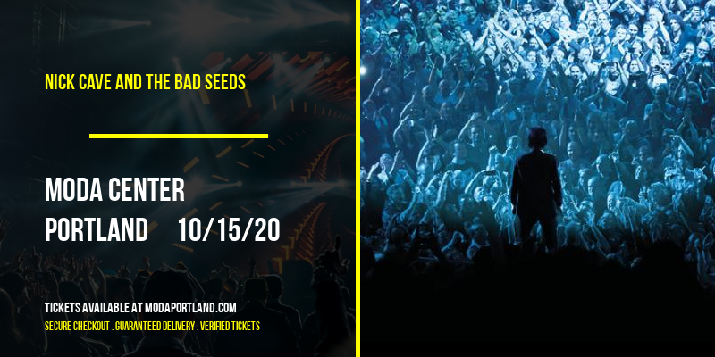 Nick Cave and the Bad Seeds at Moda Center tickets Nick Cave and the Bad Seeds at Moda Center
