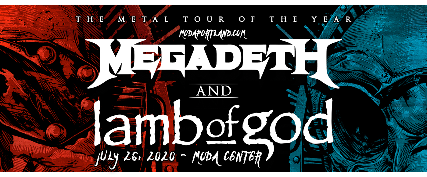 Megadeth & Lamb of God at Moda Center tickets Megadeth & Lamb of God at Moda Center