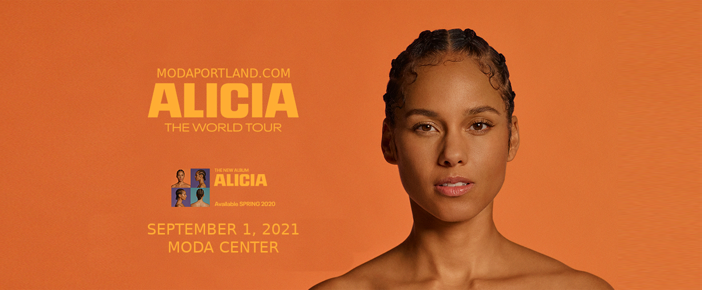 Alicia Keys at Moda Center tickets Alicia Keys at Moda Center