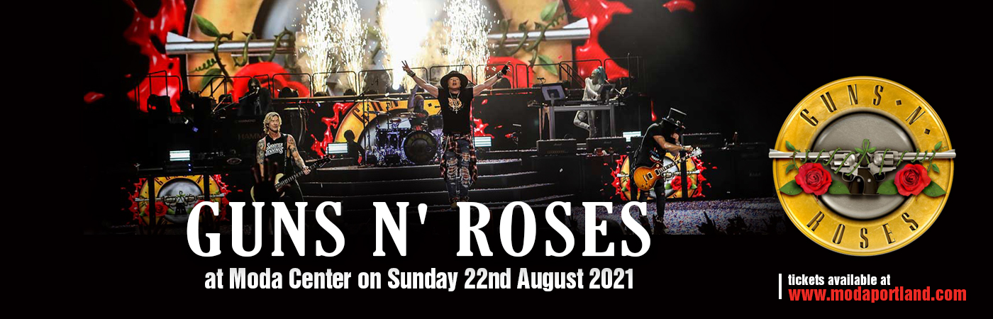 Guns N' Roses at Moda Center tickets Guns N' Roses at Moda Center