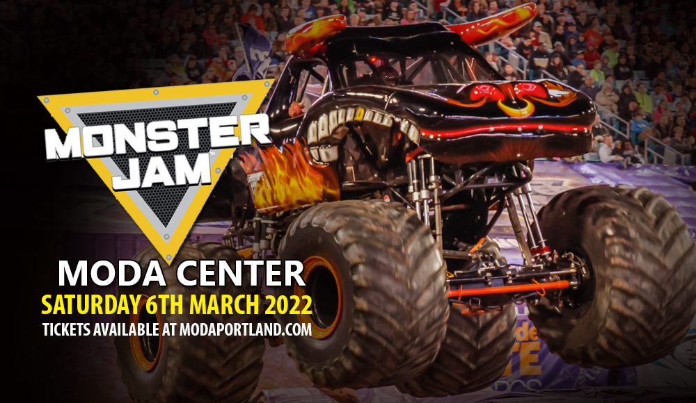 Monster Jam Tickets 6th March Moda Center in Portland, Oregon