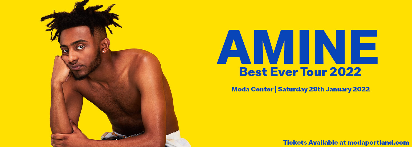 Amine at Moda Center tickets Amine at Moda Center