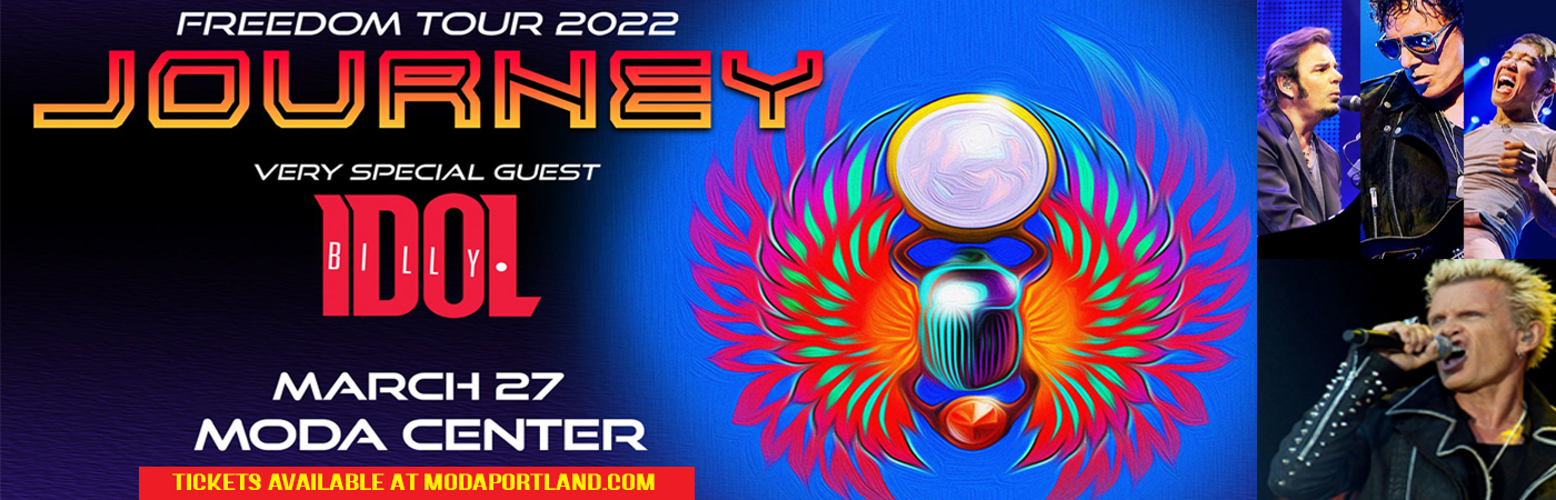 Journey & Billy Idol at Moda Center tickets Journey & Billy Idol at Moda Center