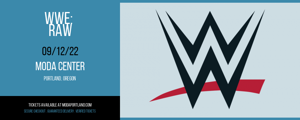 WWE: Raw at Moda Center tickets WWE: Raw at Moda Center