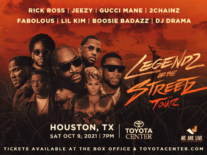 Legendz of the Streetz Tour: Rick Ross, Jeezy, Gucci Mane, 2 Chainz & Fabolous at Moda Center