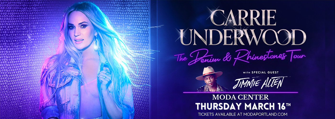Carrie Underwood & Jimmie Allen at Moda Center tickets Carrie Underwood & Jimmie Allen at Moda Center