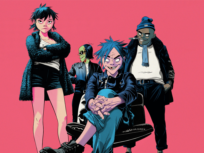 Gorillaz at Moda Center