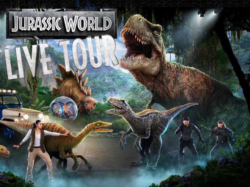 Jurassic World Live Tour Tickets 25th June Moda Center in Portland