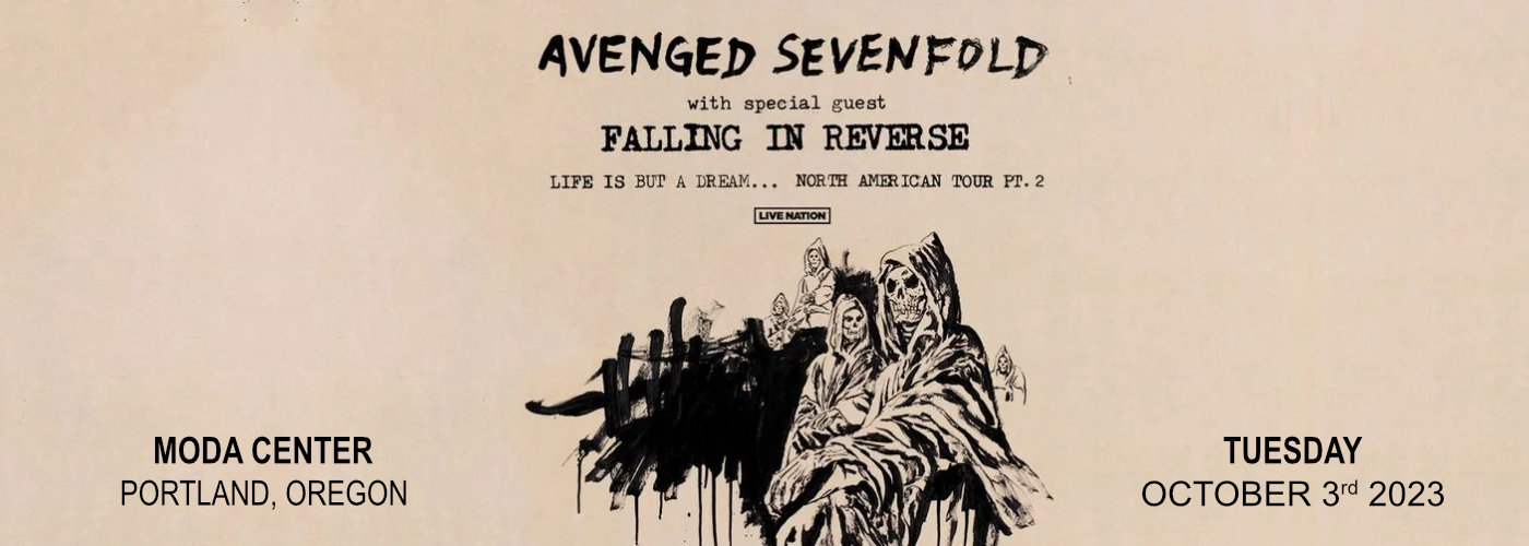 Avenged Sevenfold & Falling In Reverse at Moda Center tickets Avenged Sevenfold & Falling In Reverse at Moda Center