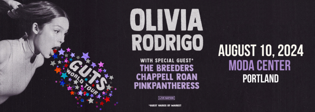 Olivia Rodrigo at Moda Center at the Rose Quarter