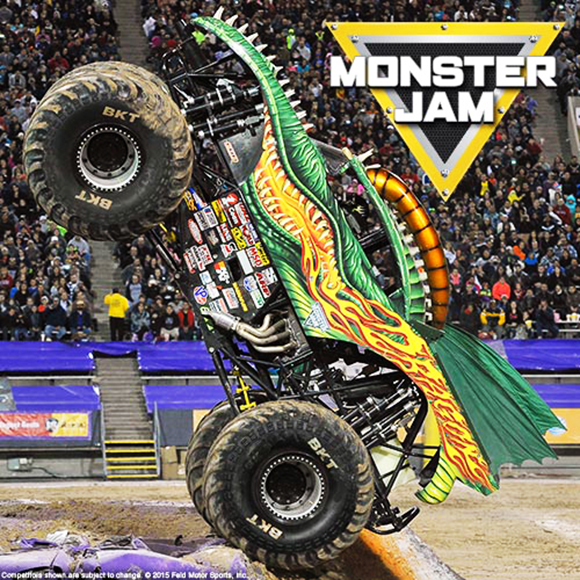 Monster Jam Moda Center in Portland, Oregon