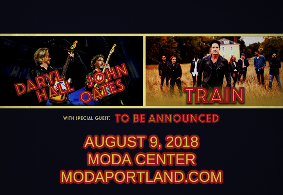 Hall and Oates & Train at Moda Center