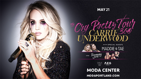 Carrie Underwood, Maddie and Tae & Runaway June at Moda Center