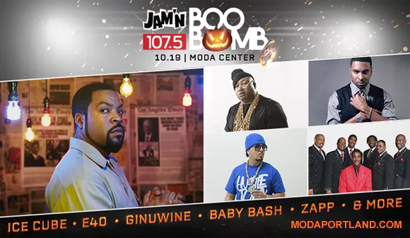 Boo Bomb at Moda Center
