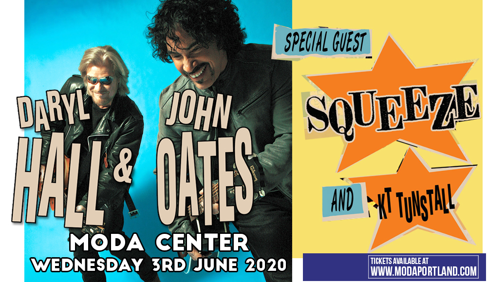 Hall and Oates, KT Tunstall & Squeeze [CANCELLED] at Moda Center