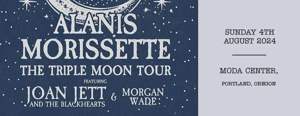 Alanis Morissette, Joan Jett And The Blackhearts & Morgan Wade