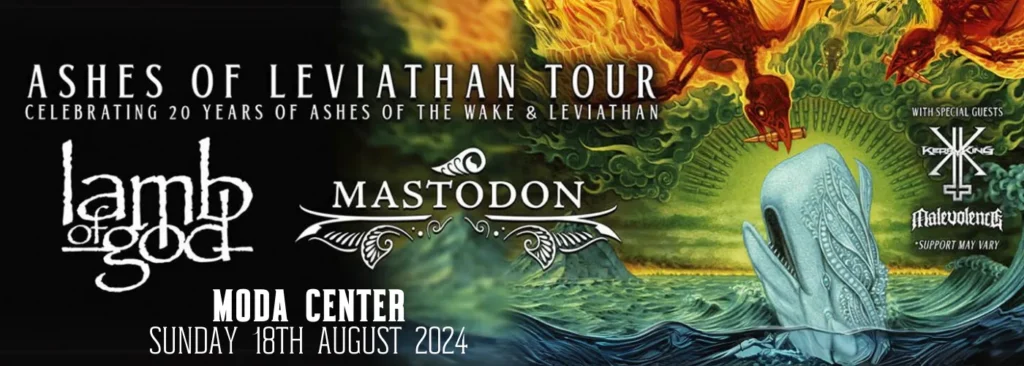 Lamb Of God & Mastodon at Moda Center at the Rose Quarter