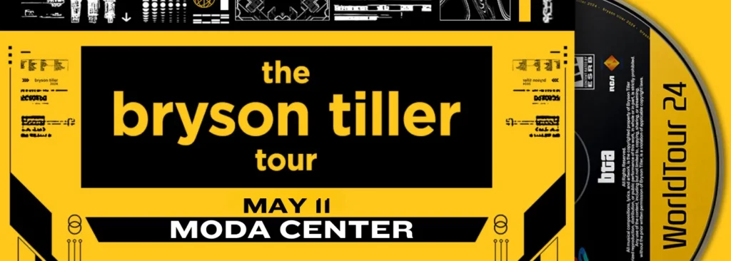Bryson Tiller at Moda Center at the Rose Quarter