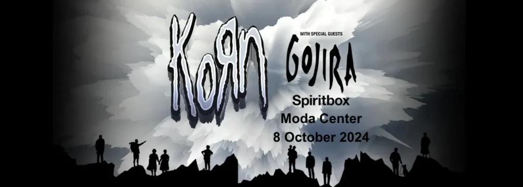 Korn at the Moda Center on 8 October 2024 at Moda Center at the Rose Quarter