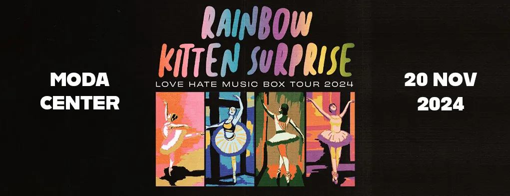 Rainbow Kitten Surprise at Moda Center at the Rose Quarter