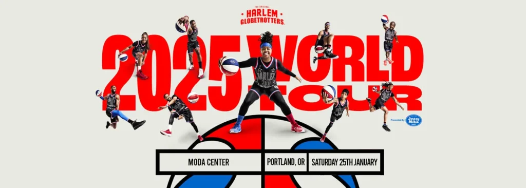 The Harlem Globetrotters at Moda Center at the Rose Quarter