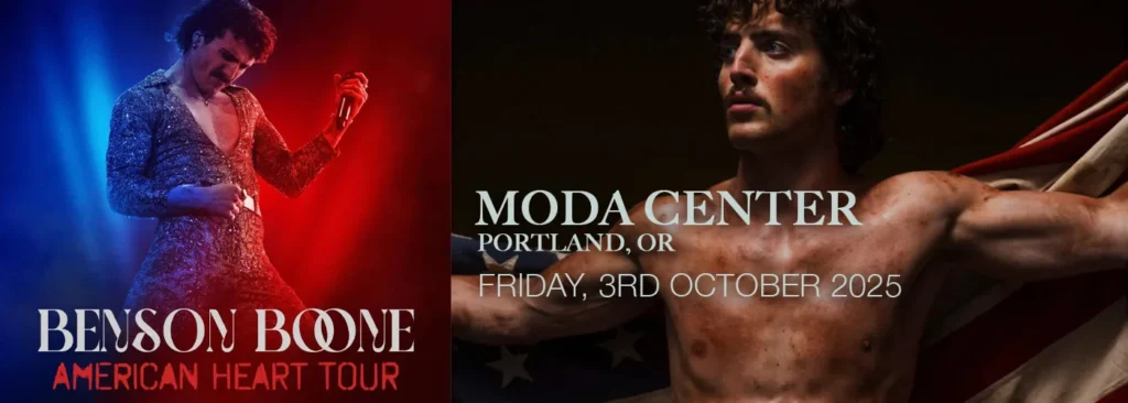 Benson Boone at Moda Center at the Rose Quarter