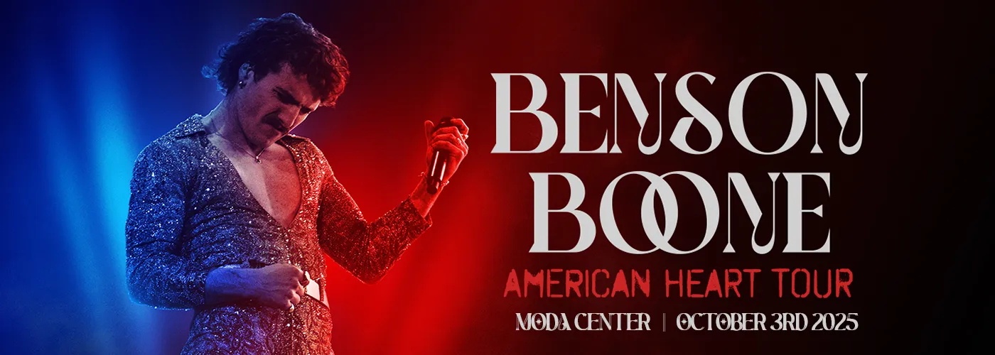 Packages & Hospitality: Benson Boone Tickets | 3 October