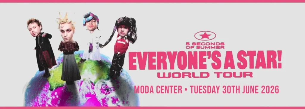 5 Seconds of Summer at Moda Center at the Rose Quarter