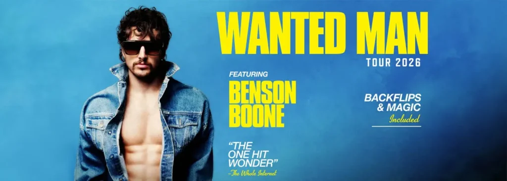 Benson Boone at Moda Center at the Rose Quarter