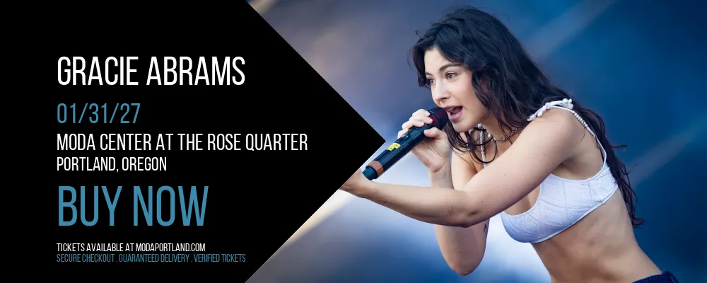 Gracie Abrams at Moda Center at the Rose Quarter